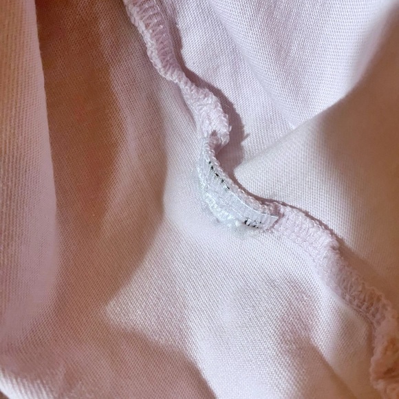 ADIDAS cropped light lavender colour t-shirt size L - Picture 6 of 7